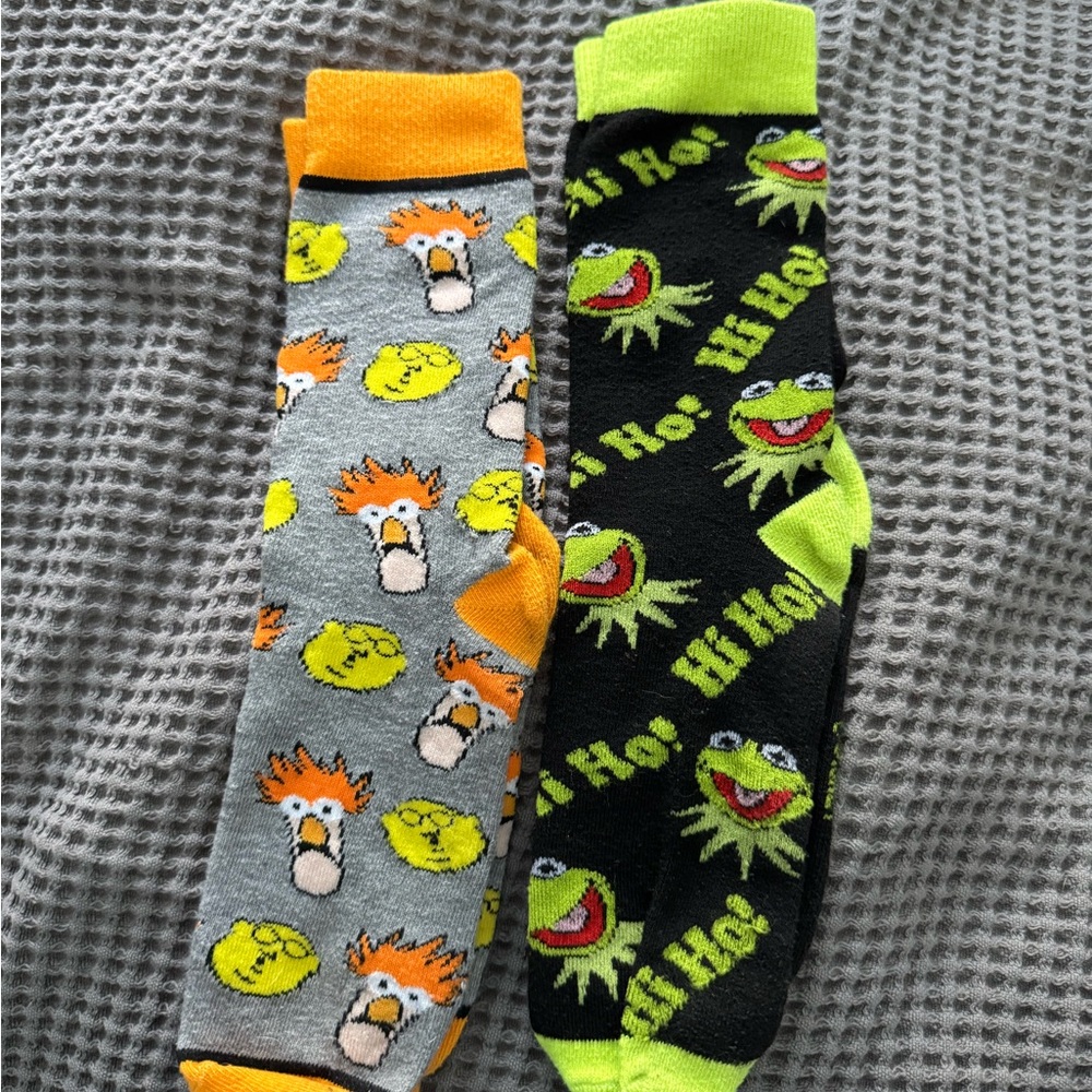 Colorful Character Socks Set